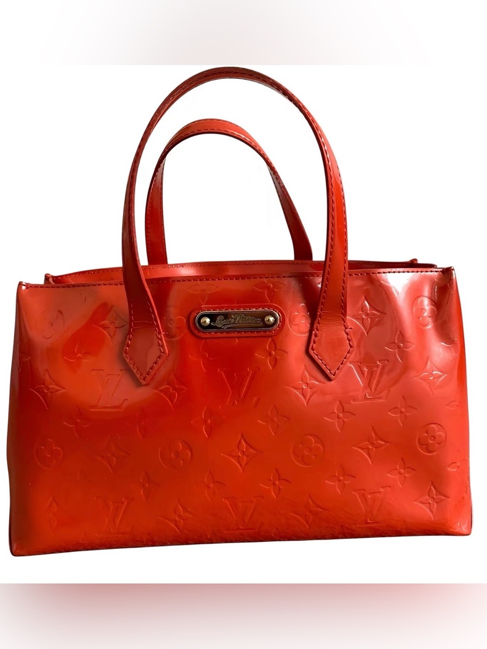 Louis Vuitton Wilshire Vernis Handbag